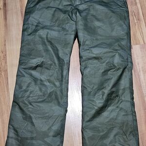 Men's Green Columbia Ski Pants